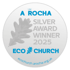 Eco Church Silver award badge