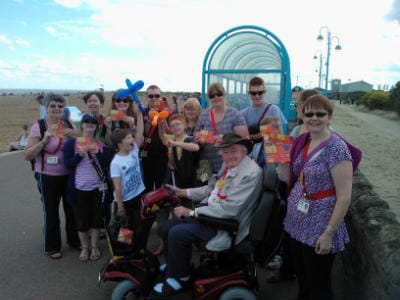 Team at the Good News Beach Club